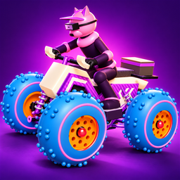 Dust Riders icon: a cartoon quad bike and rider